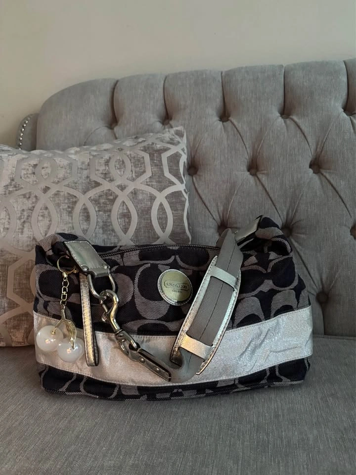 Coach Denim Hobo Bag - photo 2
