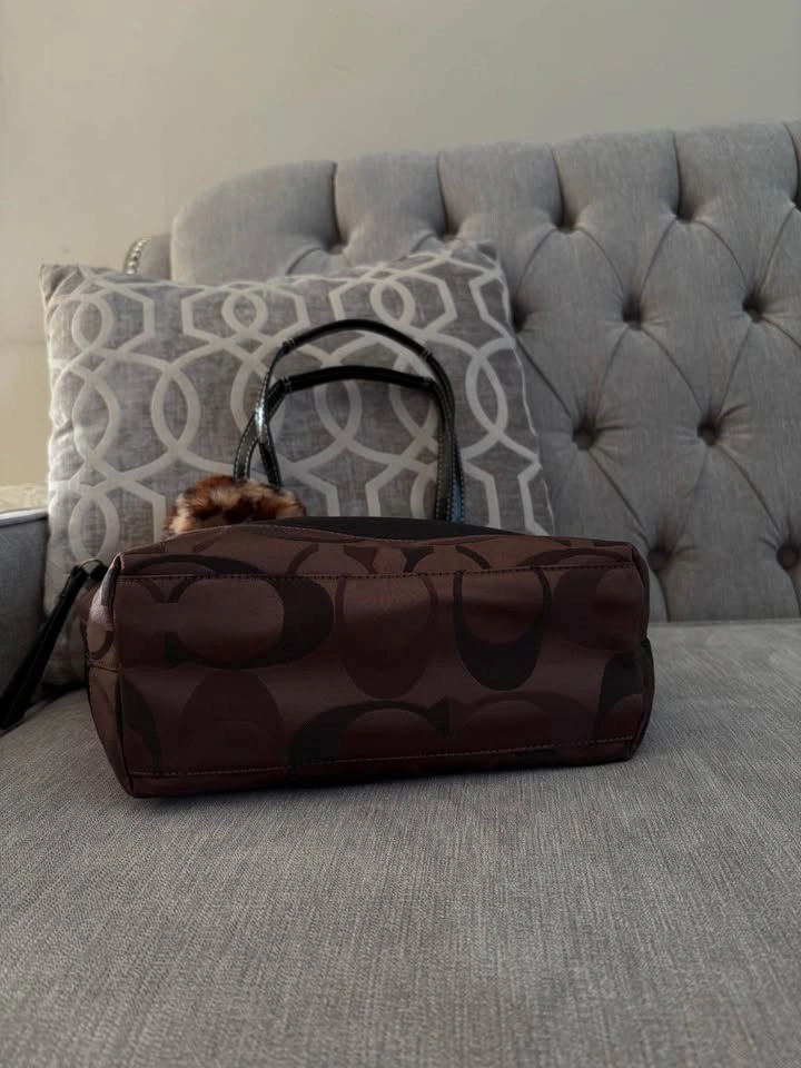 Coach Chocolate Brown Tote Bag - photo 4
