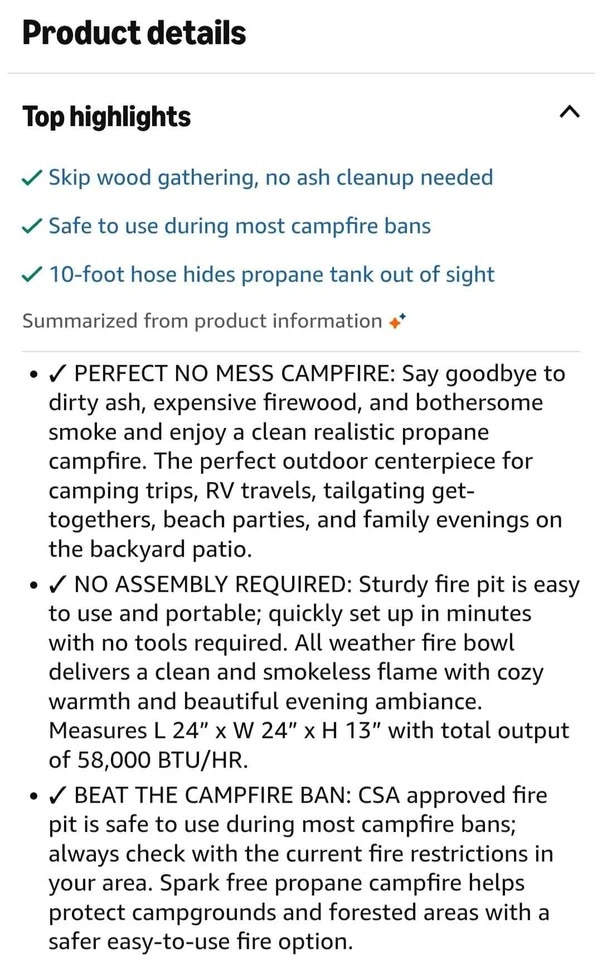 Firebowl / Fire Pit, Portable - photo 5