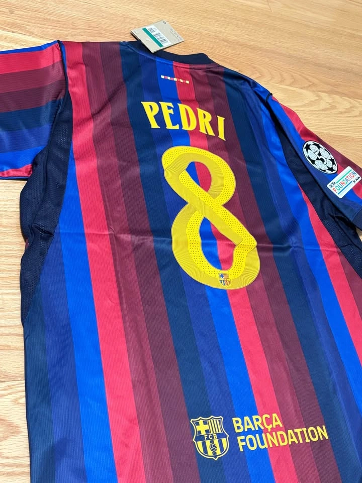 Nike FC Barcelona 2022/23 Home Jersey Pedri #8 Size XL - photo 4
