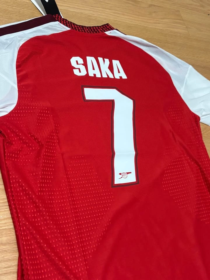 Adidas Arsenal FC “Saka” Home Soccer Jersey Size L - photo 5