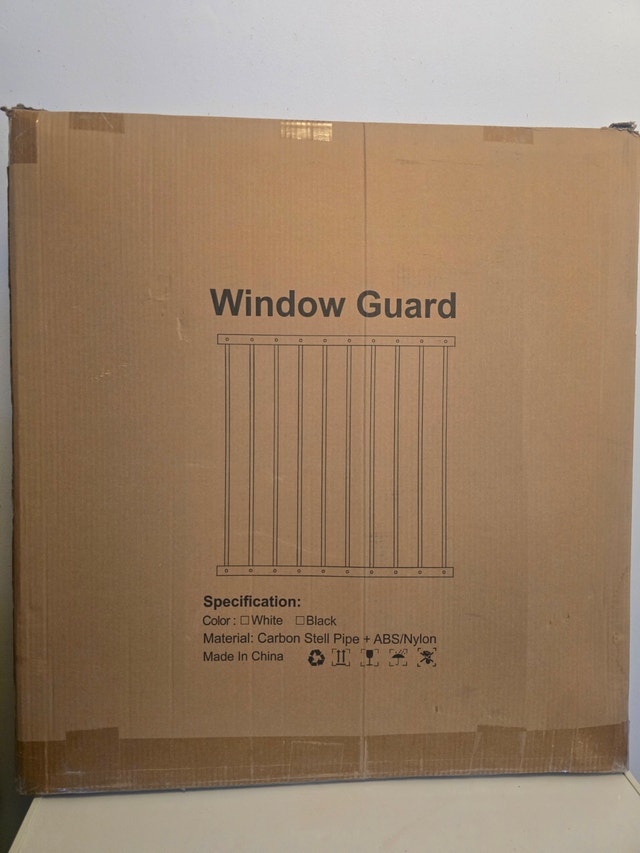 Fairy Baby Window Guards 3 panels for babies, kids, and pets