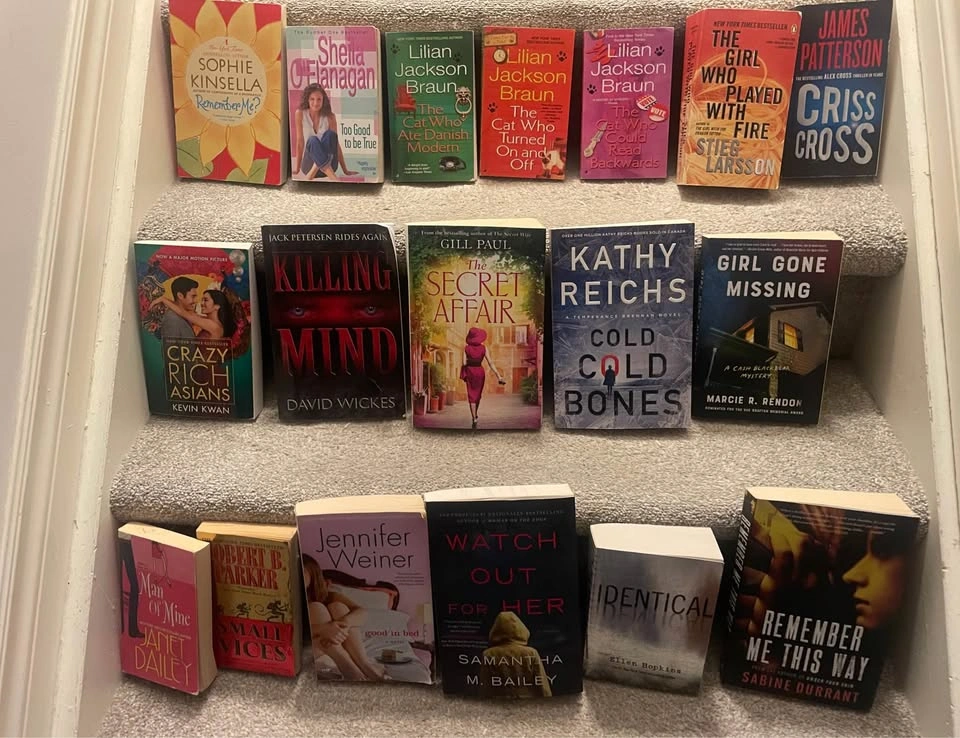 $3 each or $100 for 60 Paperbacks - Various Genres