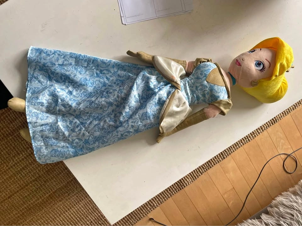 2ft Cinderella Plush Doll