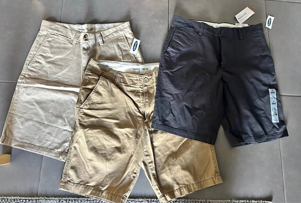 $15 all - Old Navy Ultimate Slim Built-In Flex Shorts Size 31