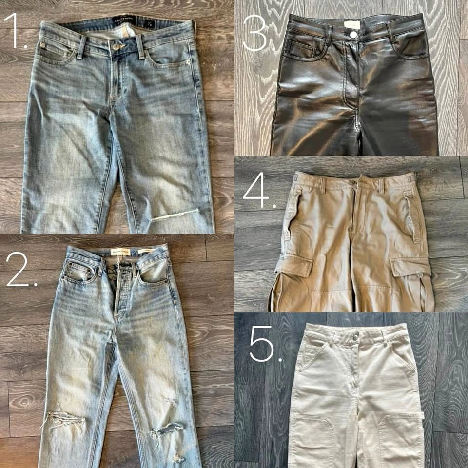 Closet clear out - jeans / cargo pants