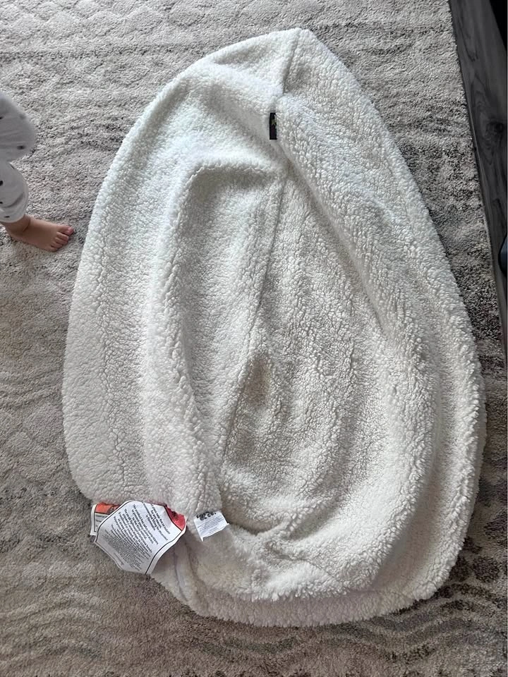 Bean Bag Cover – White
