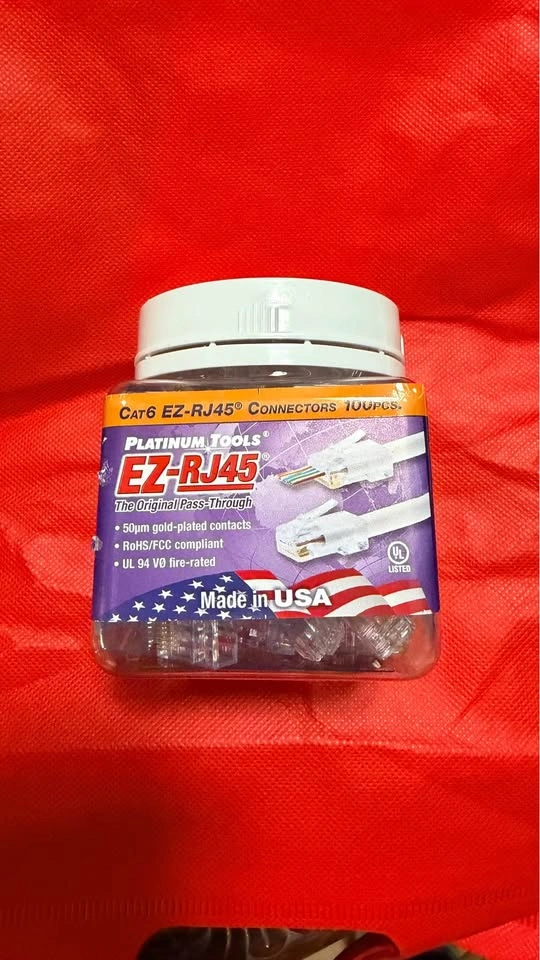 Platinum Tools EZ-RJ45 CAT6 Connectors 100pcs - photo 3
