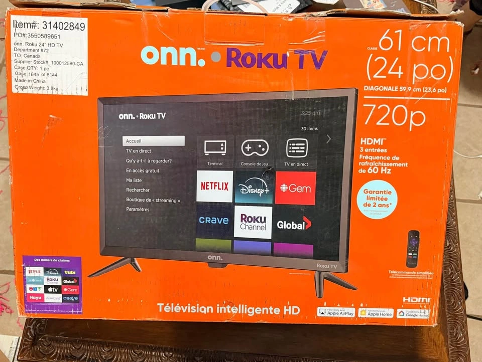 onn RokuTV 24inch