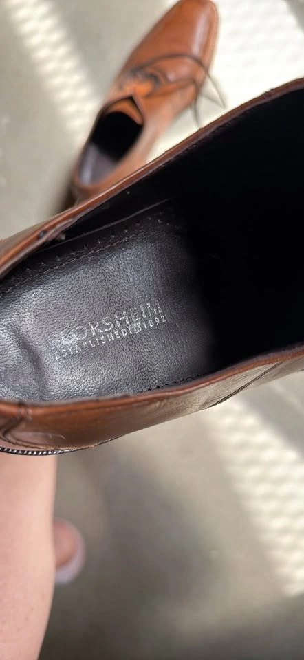 Florsheim size 8.5 m leather shoes - photo 3