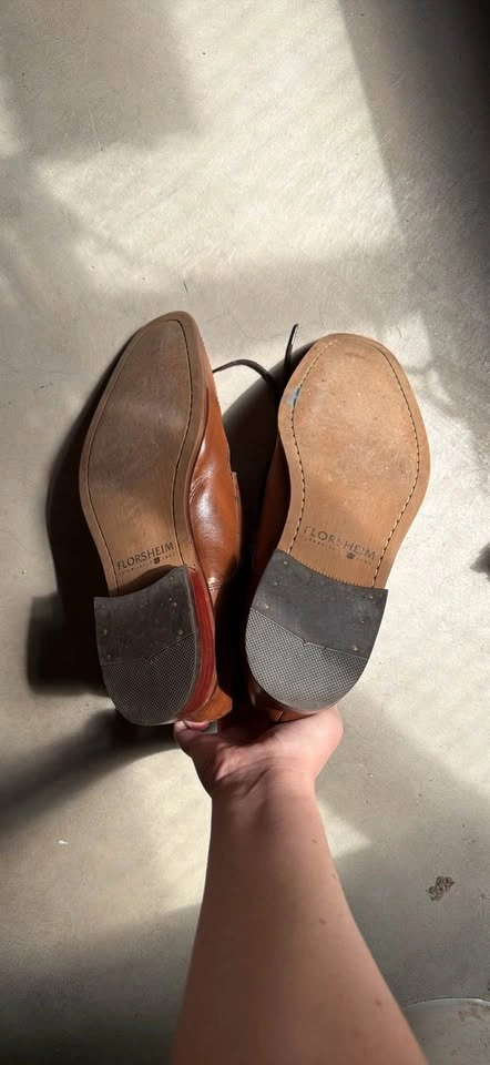 Florsheim size 8.5 m leather shoes - photo 4