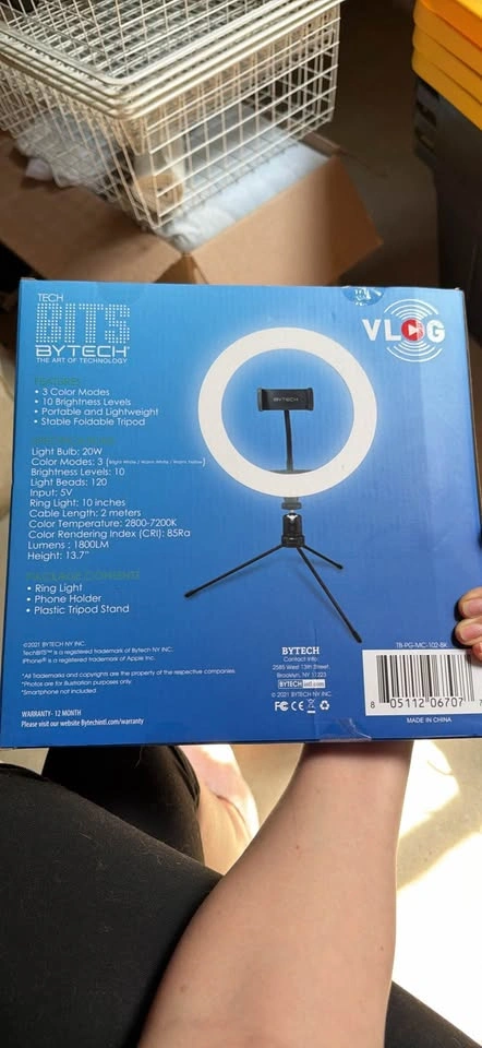 Vlog kit ring light - photo 2