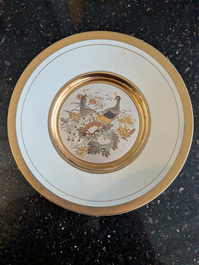 Decorative Peacock Plate - photo 2