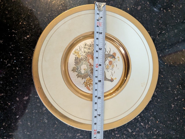 Decorative Peacock Plate - photo 3