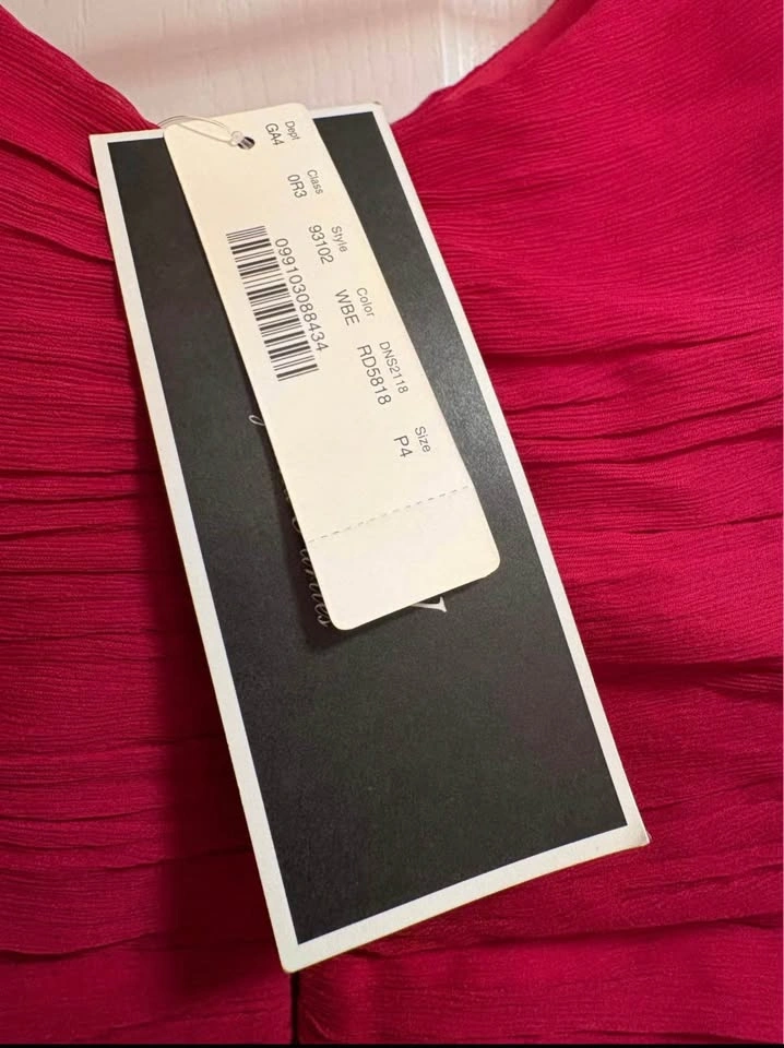 J Crew Wedding Guest Dress - New with Tags - Magenta / Wine - Si - photo 3
