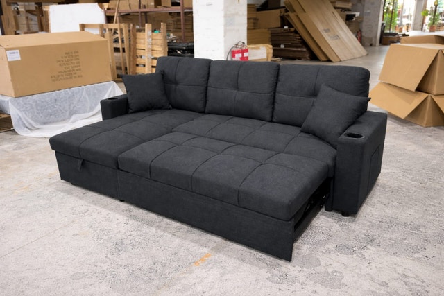 Upgrade Your Space Beautiful Sectional Sofa Bed Modern Couch - photo 4