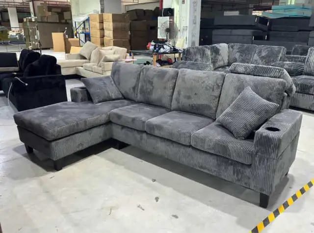 High-Quality Sectional Sofa – Best Price Cupholder Cushion - photo 3