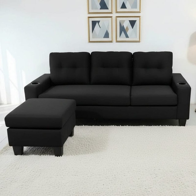 Limited Offer Premium Sectional Sofa L-Sofa Couch - photo 3