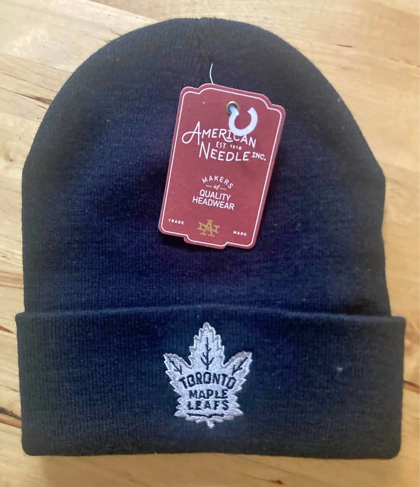 Toronto Maple Leafs NHL Embroidered Knit Beanie Winter Toque Hat
