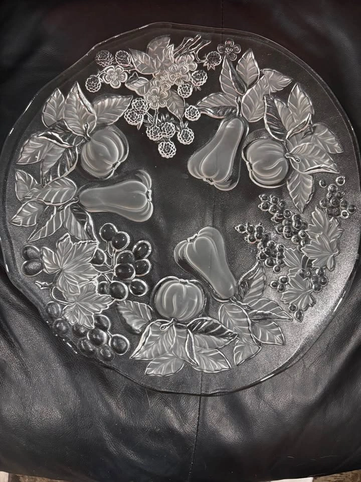 Vintage Walther-Glas "Arabella" Crystal Cake Plate - photo 2