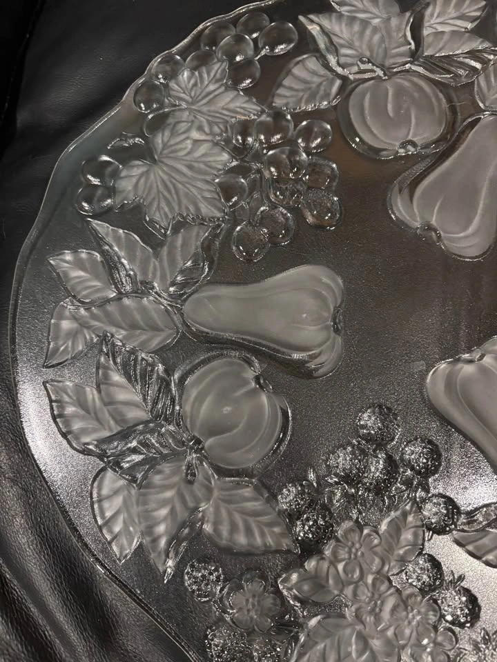 Vintage Walther-Glas "Arabella" Crystal Cake Plate - photo 3