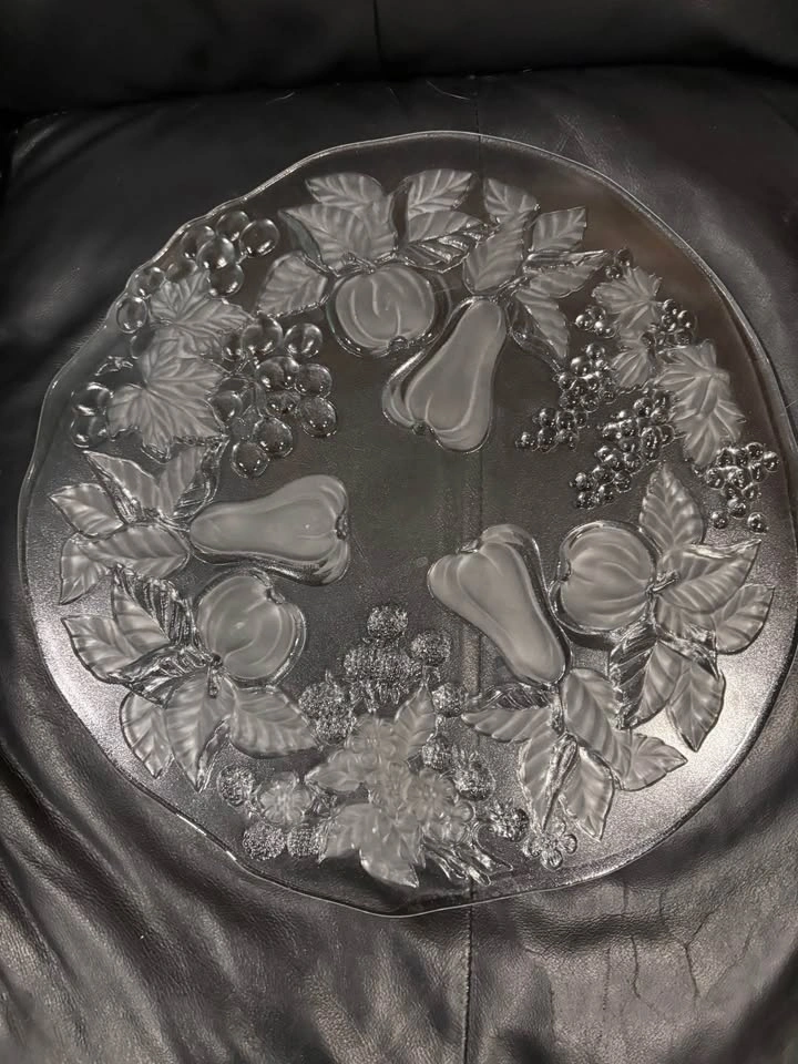 Vintage Walther-Glas "Arabella" Crystal Cake Plate - photo 4