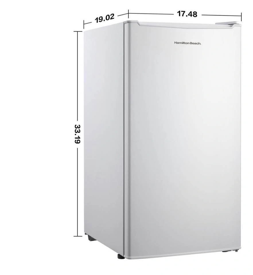 Hamilton Beach 3.3 cu.ft. Compact Refrigerator, White - photo 5