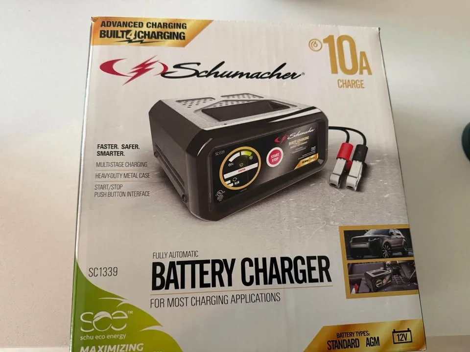 Schumacher Electric SC1339 10A Battery Charger & Maintainer - photo 2