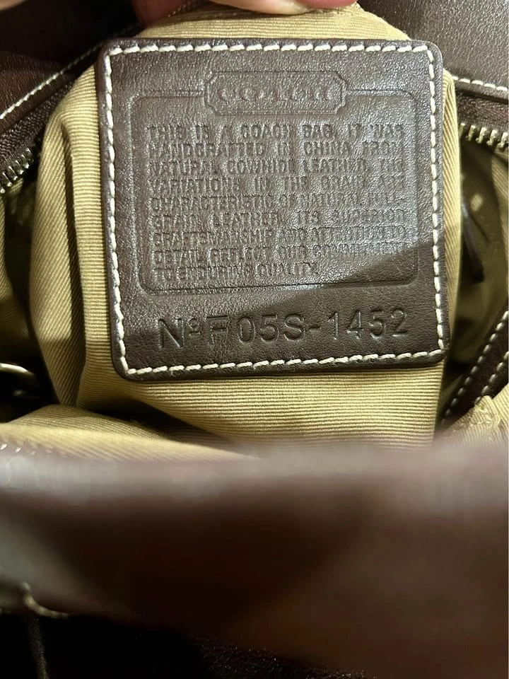 Vintage Y2K Coach Soho Leather Bag + Matching Wallet | Chocolate - photo 3