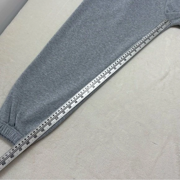 Good Night Light Grey Fleece Jogger Sweatpants Womens Size XL - photo 3