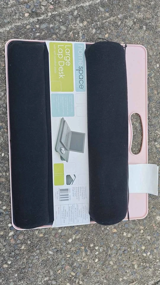 Brand New Pink Lap Desk with Cushion (18.5" x 14.5") - photo 2