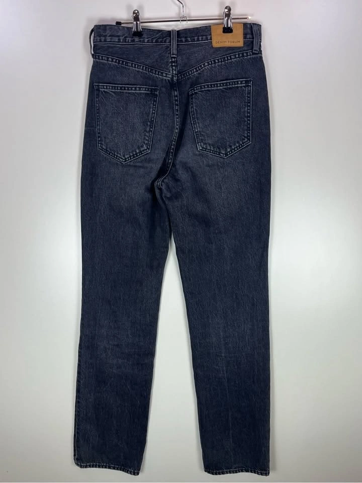 The Joni High Rise Loose Straight Leg Blue Jeans Size 26 x 32L - photo 5