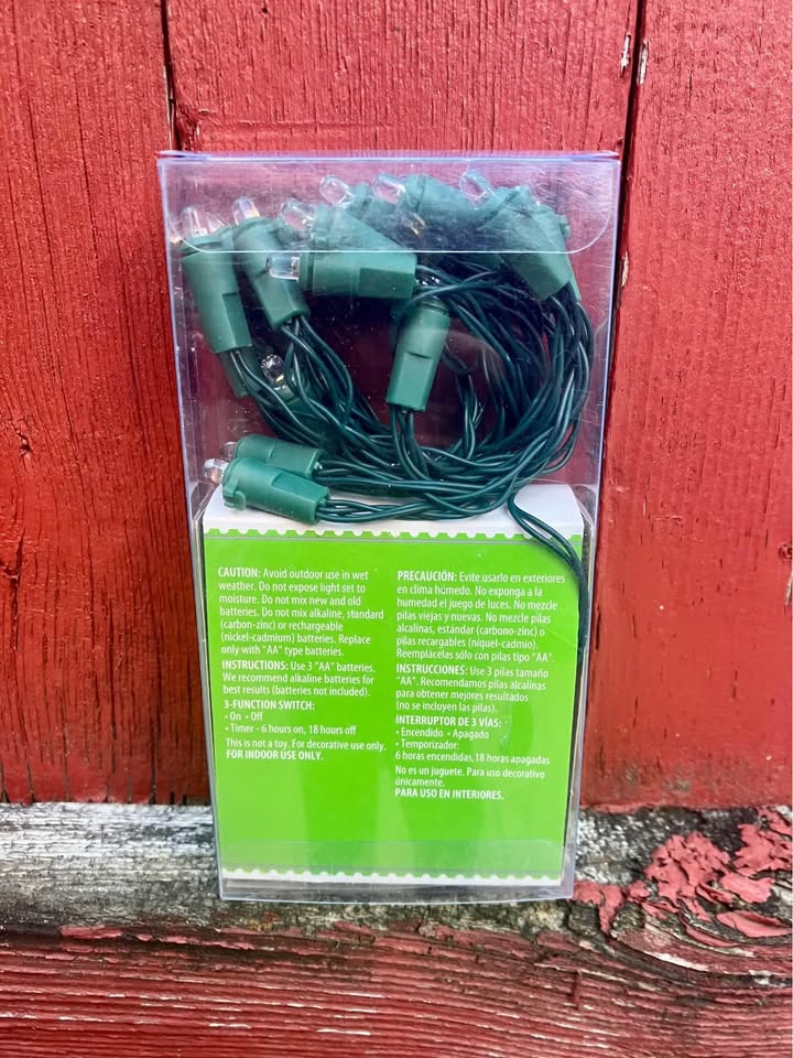 Battery Powered 20 LED Mini Lights - Brand New - photo 4