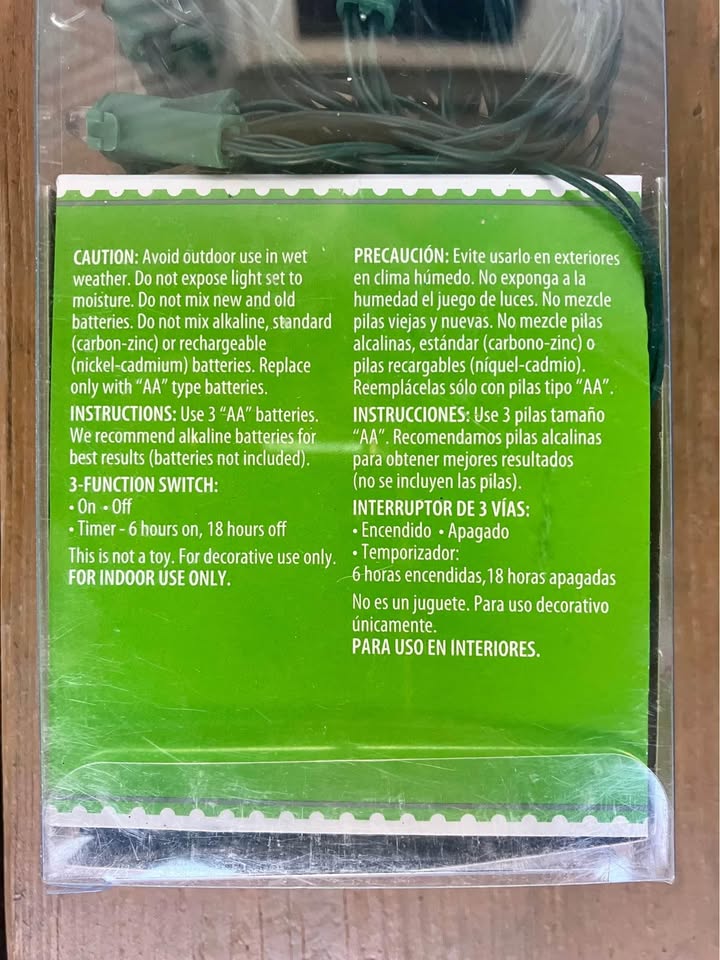Battery Powered 20 LED Mini Lights - Brand New - photo 5