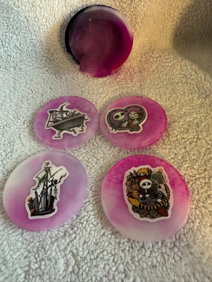 Coasters Handmade Resin - photo 3