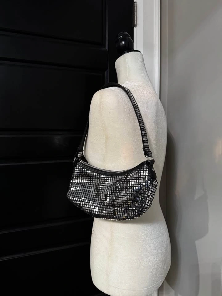 Sequin shoulder bag - photo 3