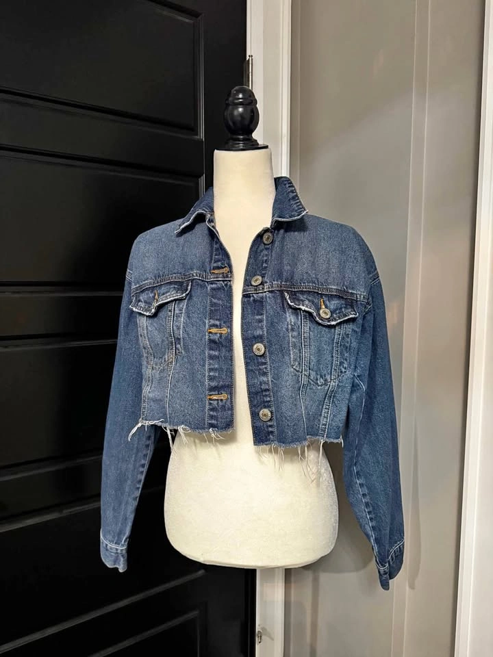 Cropped Jean jacket