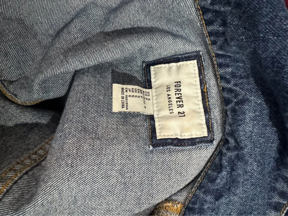 Cropped Jean jacket - photo 2