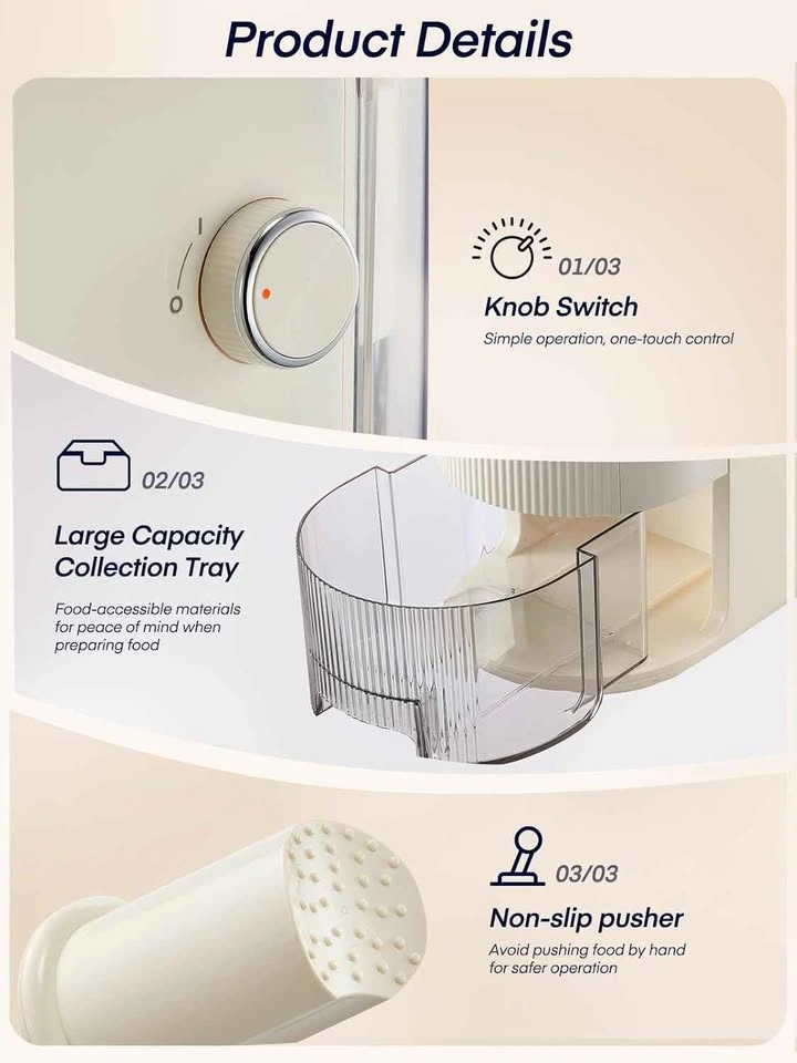 NEW Multifunctional Electric Vegetable Grater - photo 4