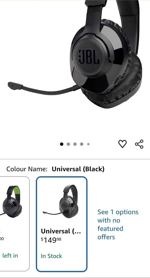 NEW JBL Quantum Wireless Gaming Headset - photo 2