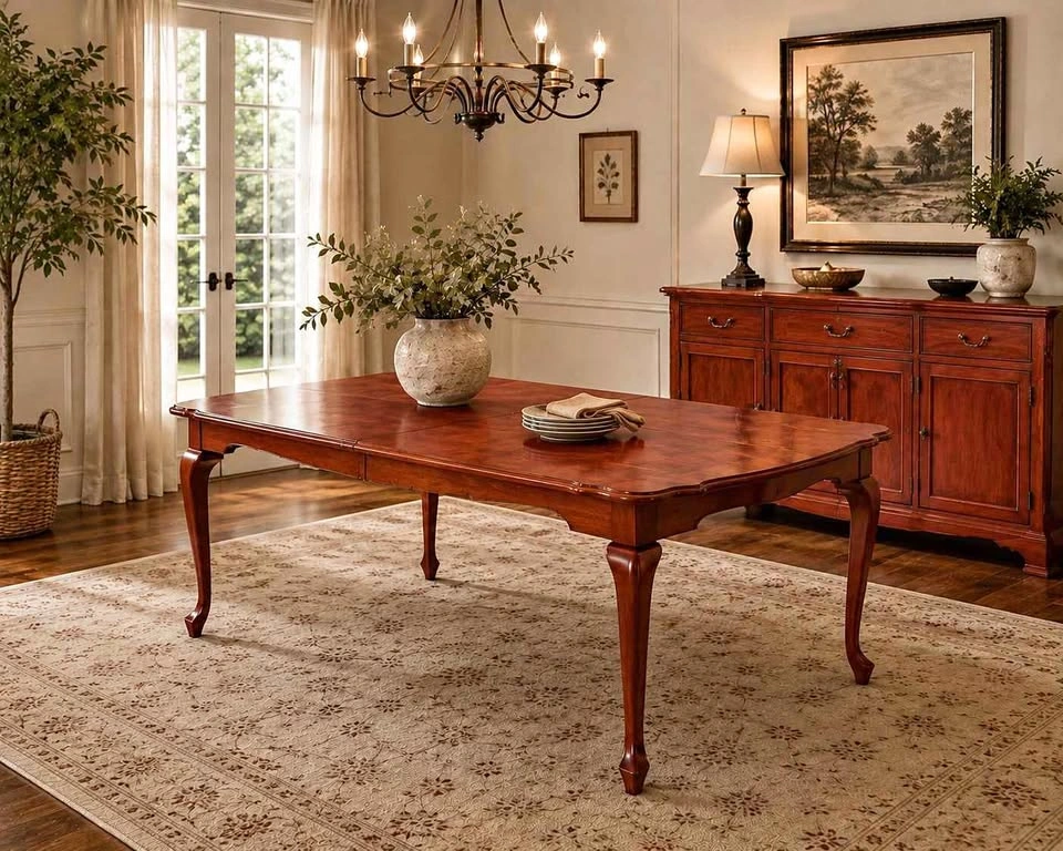 NEW Solid Wood Extendable Dining Table