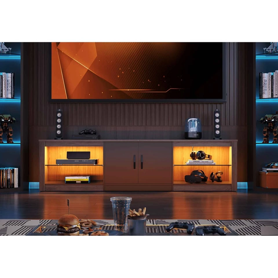 NEW 70" Bestier LED TV Stand/Unit Grey color - photo 2