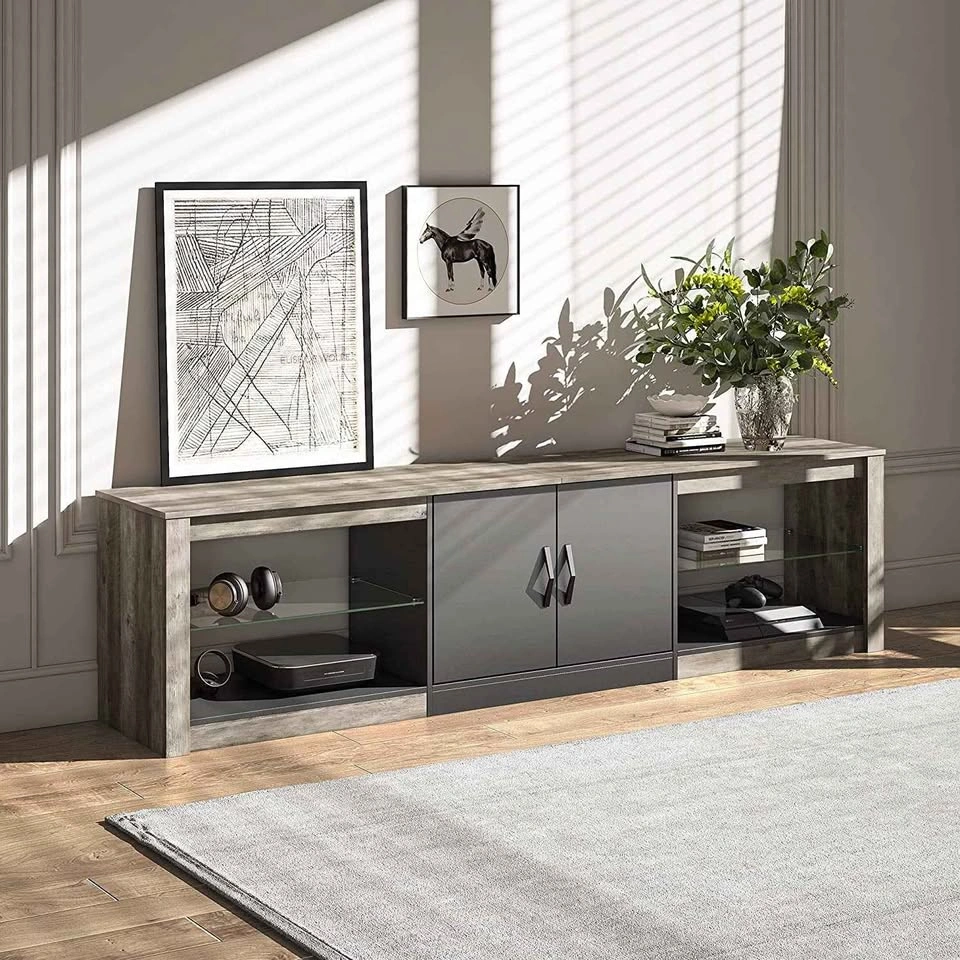 NEW 70" Bestier LED TV Stand/Unit Grey color - photo 5