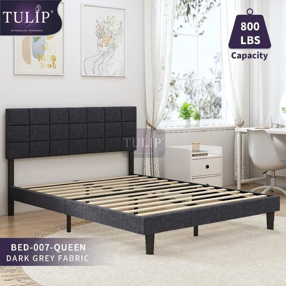 NEW Queen Bed Frame w/ Headboard - photo 2