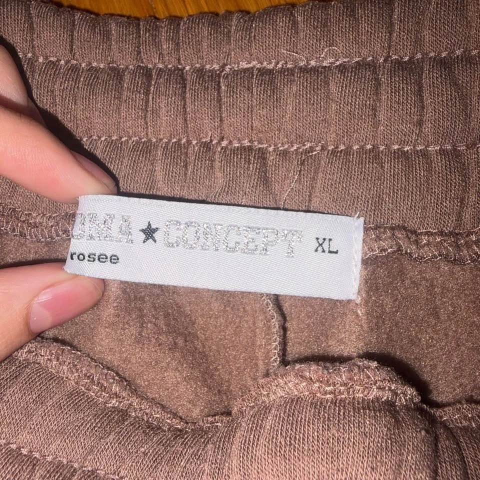 Roma Concept Brown Cuffed Sweatpants - Size XL - photo 2