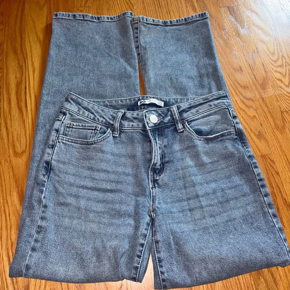 Sonoma goods for life high waisted light blue denim jeans size 7
