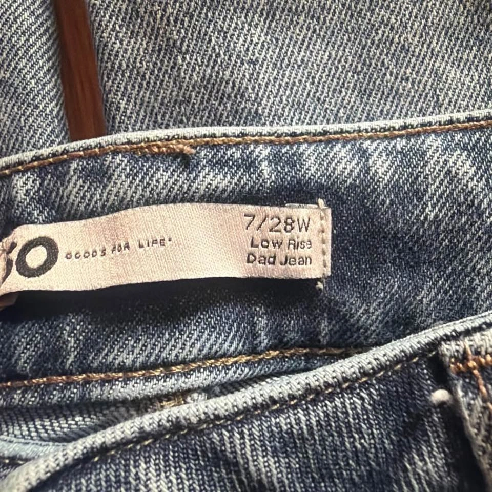 Sonoma goods for life high waisted light blue denim jeans size 7 - photo 2