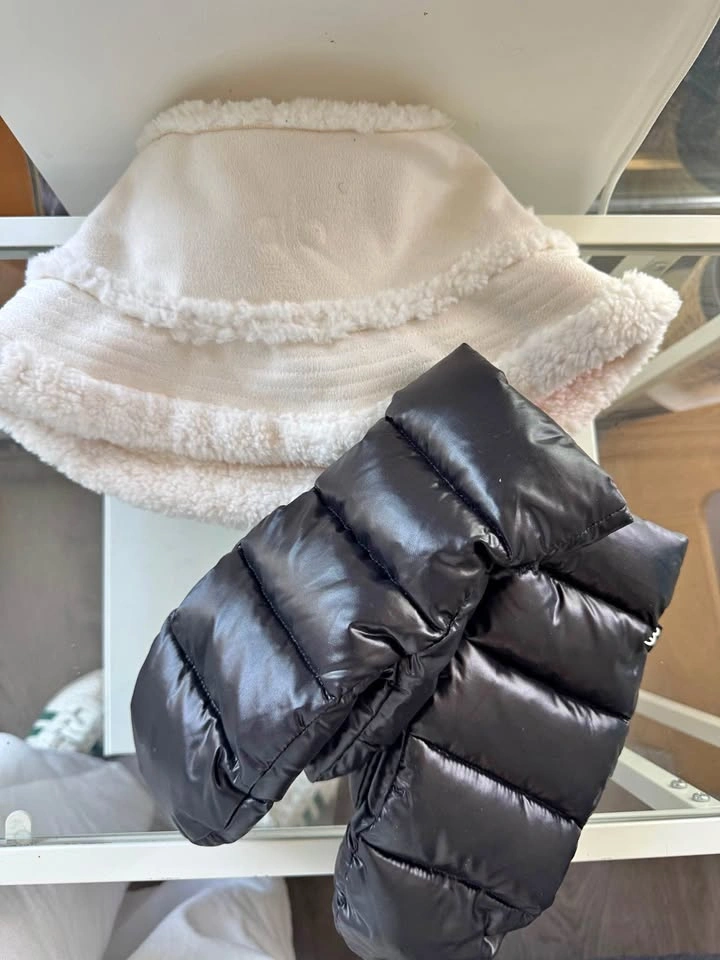 Alo winter hat and Aritiza gloves pair