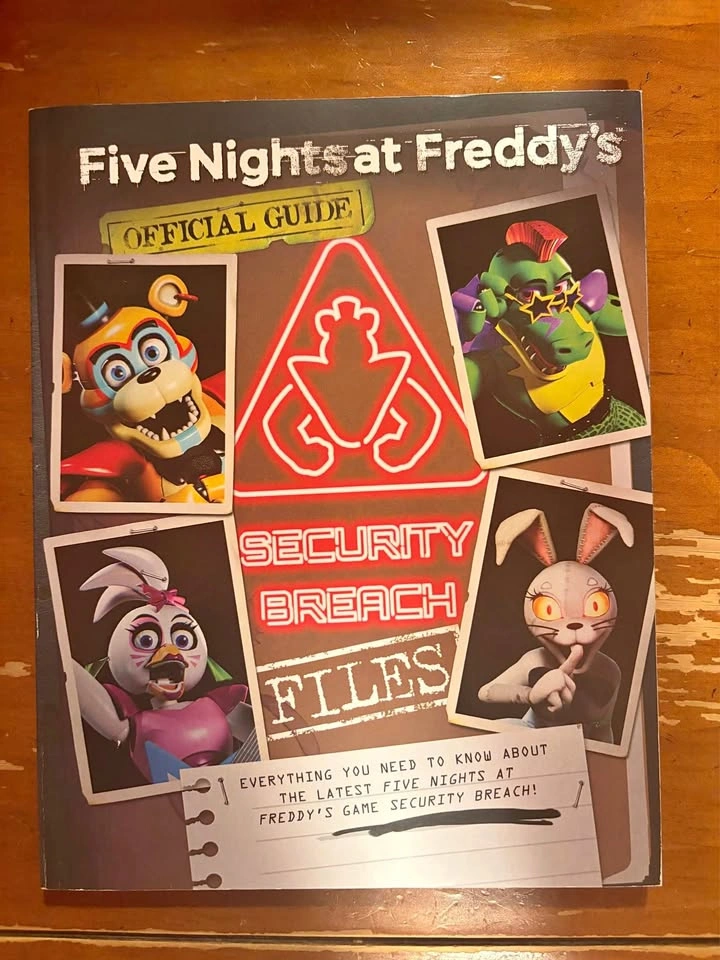 Five Nights at Freddy’s Security Breach Files Book