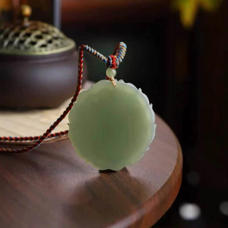 Blossoming Wealth Jade Pendant - photo 4
